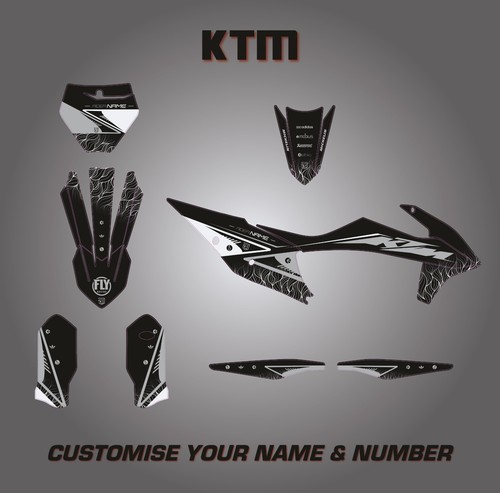 Grafica personalizzata ktm - grafica, mx