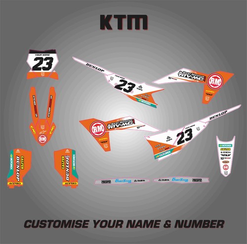 Grafica personalizzata ktm - personalizzata,