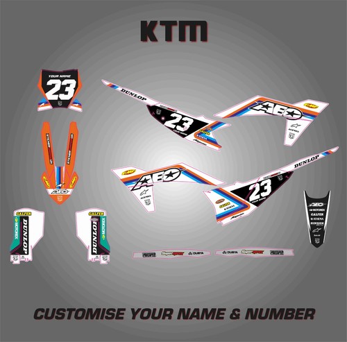 Grafica personalizzata ktm - grafica,