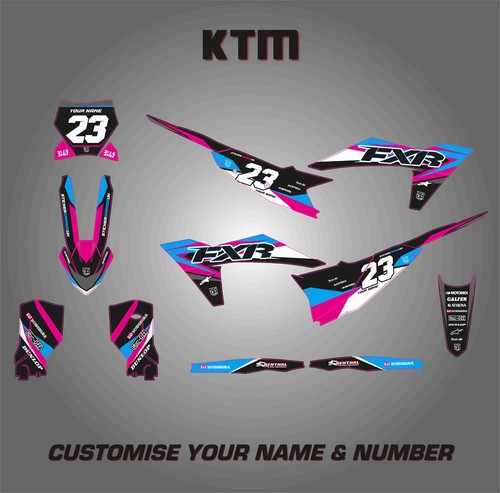 Grafica personalizzata ktm - grafica, mx