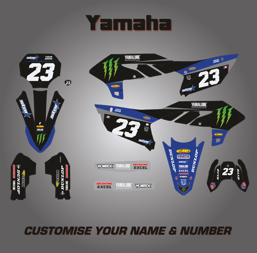 Grafica yamaha yzf - mx,