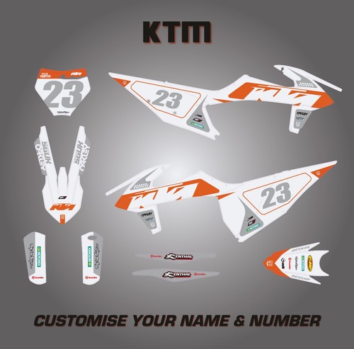 Grafica personalizzata ktm - grafica,